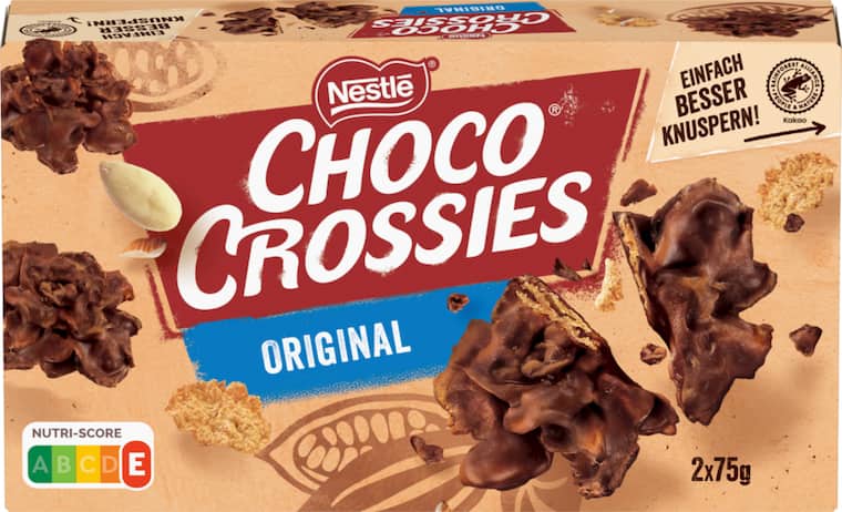 Nestlé Choco Crossies oder Choclait Chips