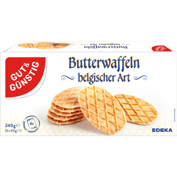 GUT & GÜNSTIG - Butterwaffeln