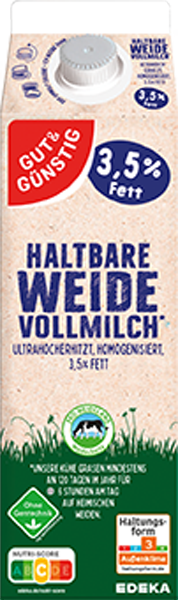 GUT&GÜNSTIG H-Vollmilch