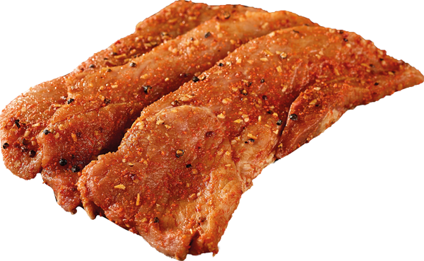 Bauerngut Schinkensteaks gewürzt*