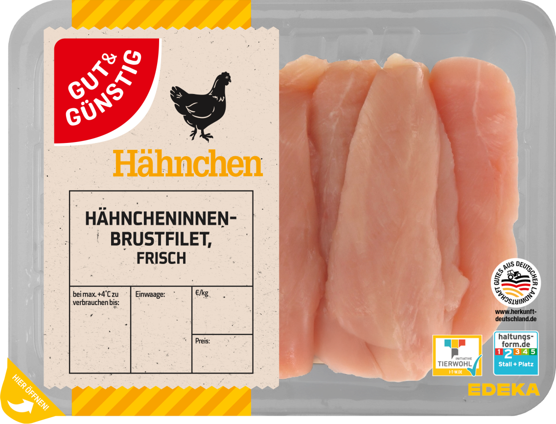 GUT&GÜNSTIG Hähnchen Innenfilet