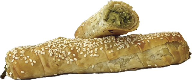 Aus der SB-Backstation: Börekstick Spinat-Feta 