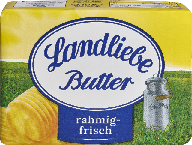 Landliebe Butter oder die Streichzarte ungesalzen