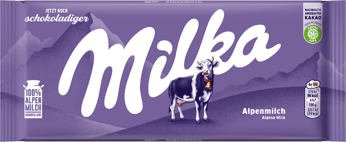 Milka Tafelschokolade