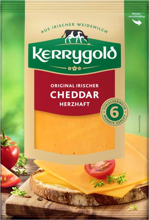 kerrygold Cheddar, Butter- oder Pizzakäse