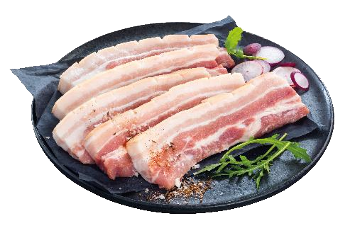 Gutfleisch Bauchscheiben vom Schwein,