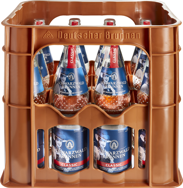 Schwarzwald Brunnen Mineralwasser 