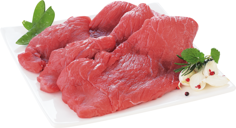 QS Frisches deutsches Kalbs-Hüftsteak