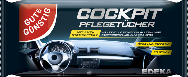 Gut & Günstig Cockpittücher