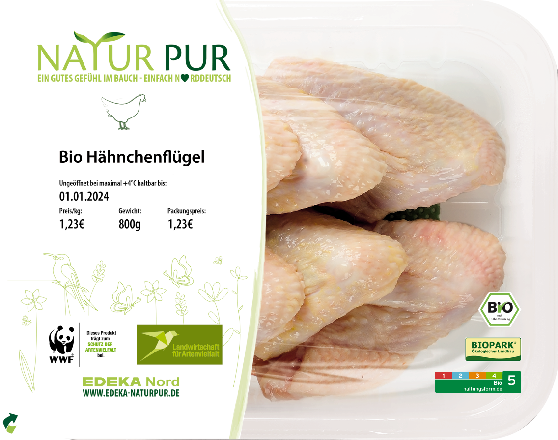 Natur Pur Hähnchenflügel