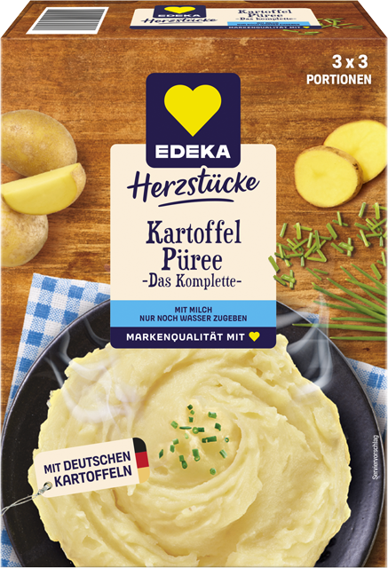 EDEKA Herzstücke Kartoffel Püree Das Komplette