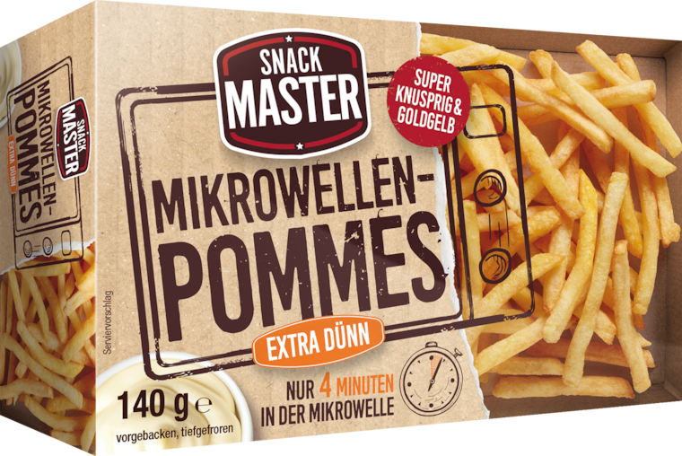 Snackmaster Mikrowellen-Pommes