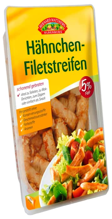 Bernard Matthews Hähnchen-* oder Puten-Filetstreifen*