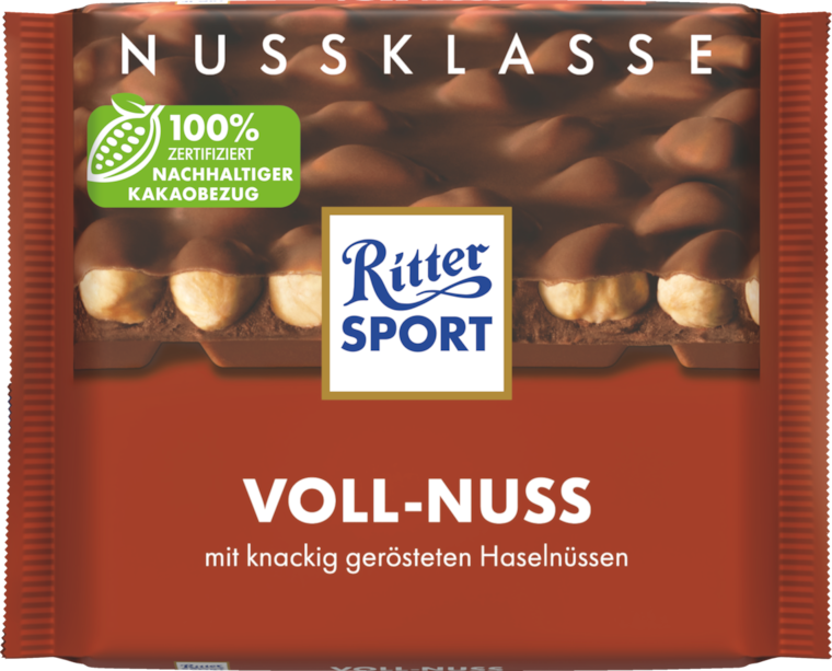 Ritter Sport Nuss oder Kakao Klasse Schokolade