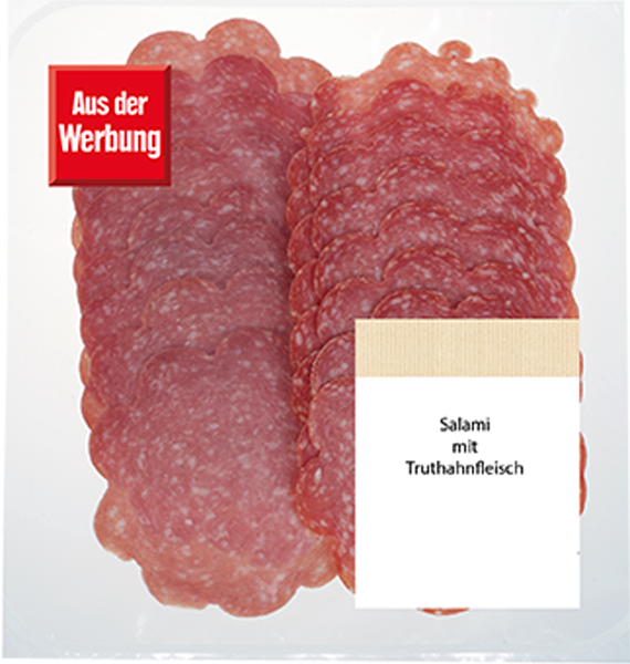 Bauerngut Salami mit Truthahnfleisch*