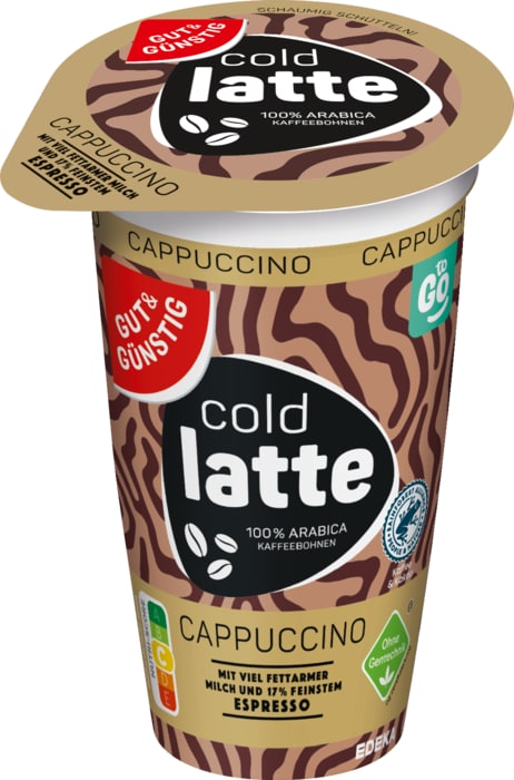 Gut&Günstig cold latte Kaffeegetränk
