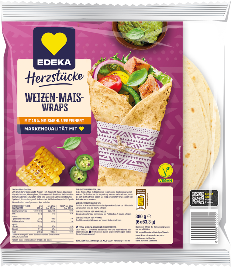 EDEKA Herzstücke 6 Wraps