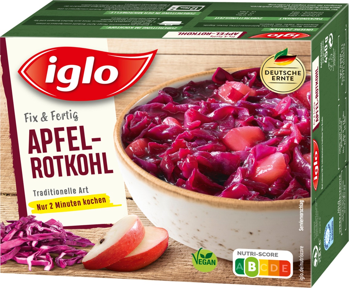 iglo Apfel-Rotkohl