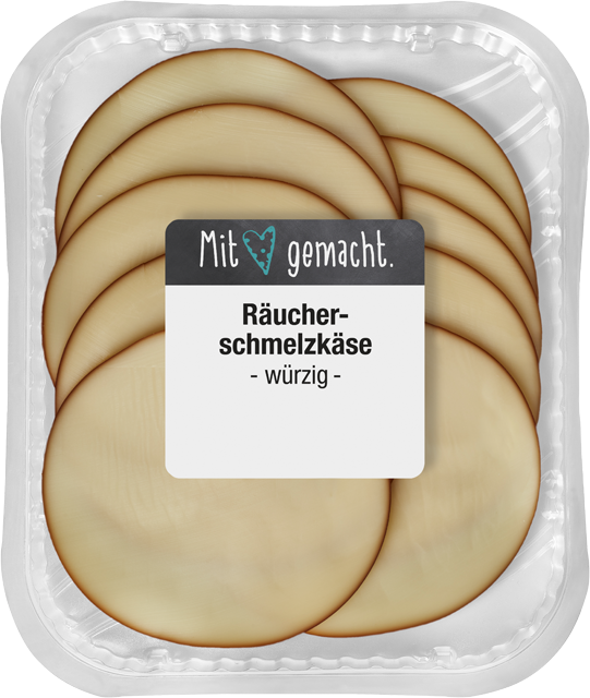Mit Herz gemacht: Räucherschmelzkäse