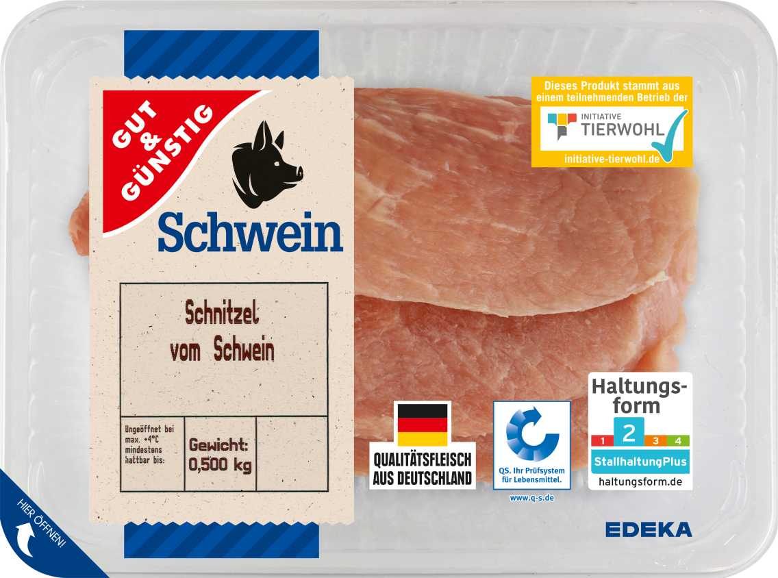 GUT&GÜNSTIG Schweine-Schnitzel