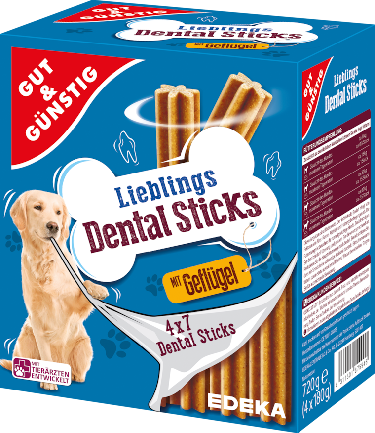 GUT&GÜNSTIG Dental-Sticks