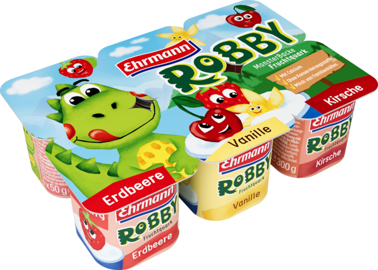 Ehrmann Robby MonsterBacke Früchte-Quark