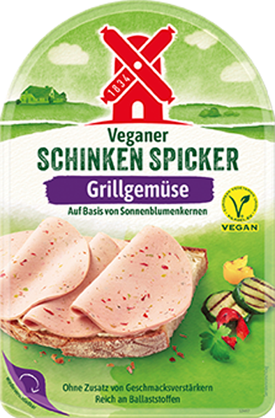 Rügenwalder Mühle Veganer Schinkenspicker oder veganer Aufschnitt