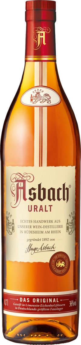 Asbach Uralt Weinbrand, Coffee & Cream oder Aperitif Rosé