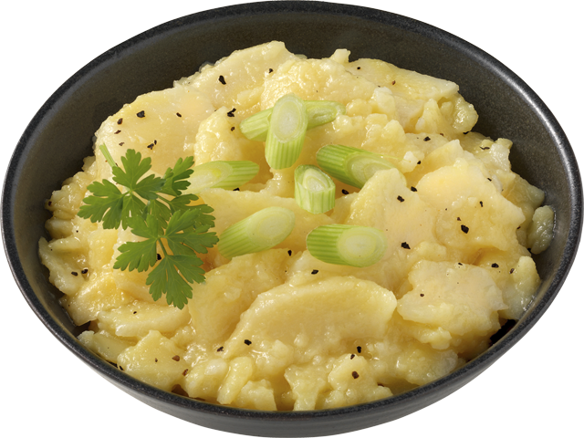 Frischer Kartoffelsalat oder Weisskrautsalat 