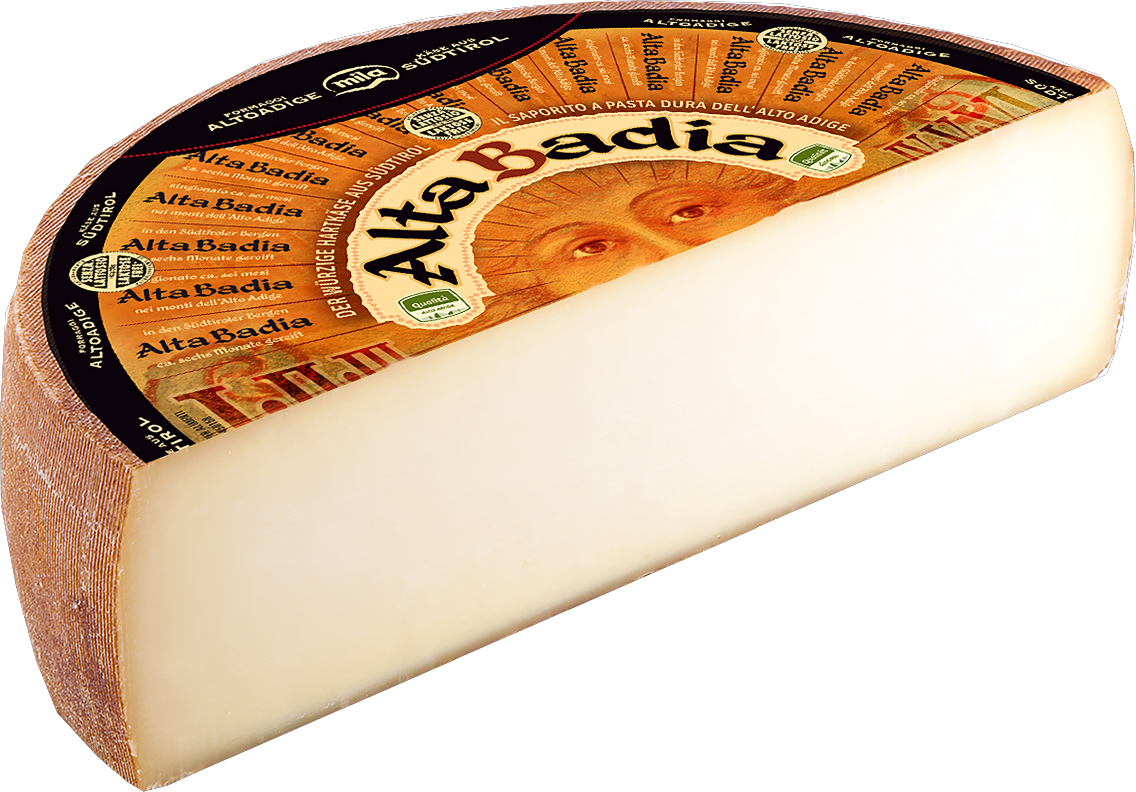 Alta Badia italienischer Schnittkäse