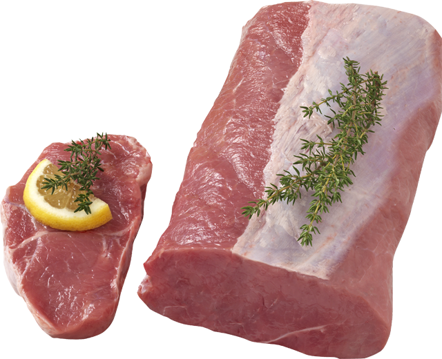 Zarte Kalbsrückensteaks