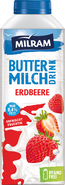 Milram Buttermilch- oder Kefir-Drink