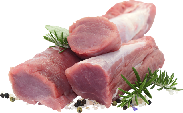 Schweinefiletköpfe