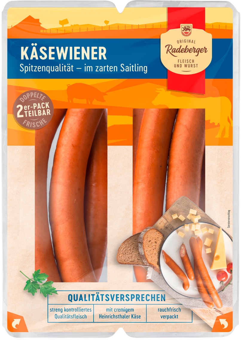 Original Radeberger Käsewiener