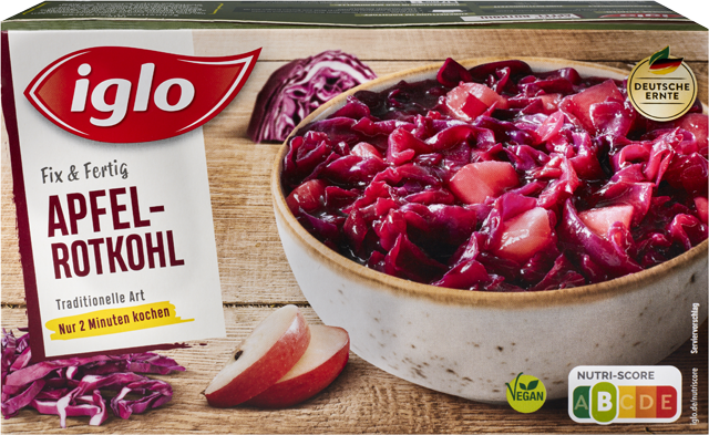 Iglo Apfel-Rotkohl