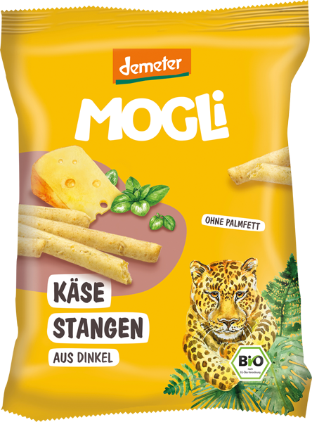 Mogli Demeter-Dinkel-Käsestangen