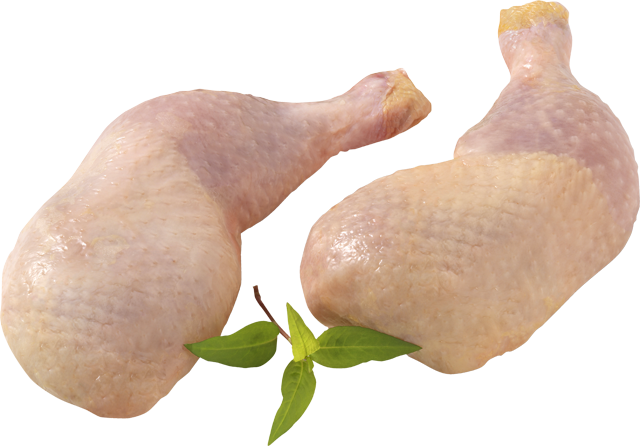 Frische Hähnchen-Schenkel