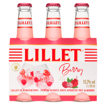Lillet Berry, Rosé White Peach oder Rosé Grapefruit