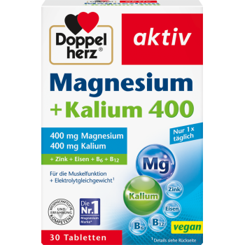 Doppelherz Aktiv Magnesium +Kalium 400