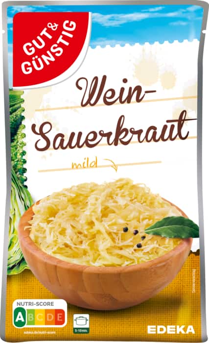 Gut&Günstig Wein-Sauerkraut