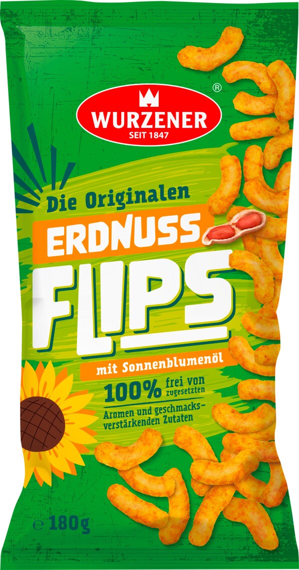 Wurzener Die Originalen Erdnuss Flips