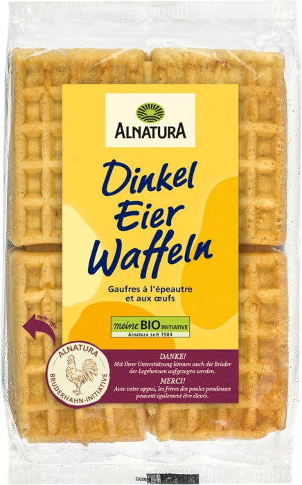 Bio Dinkel Eier Waffeln