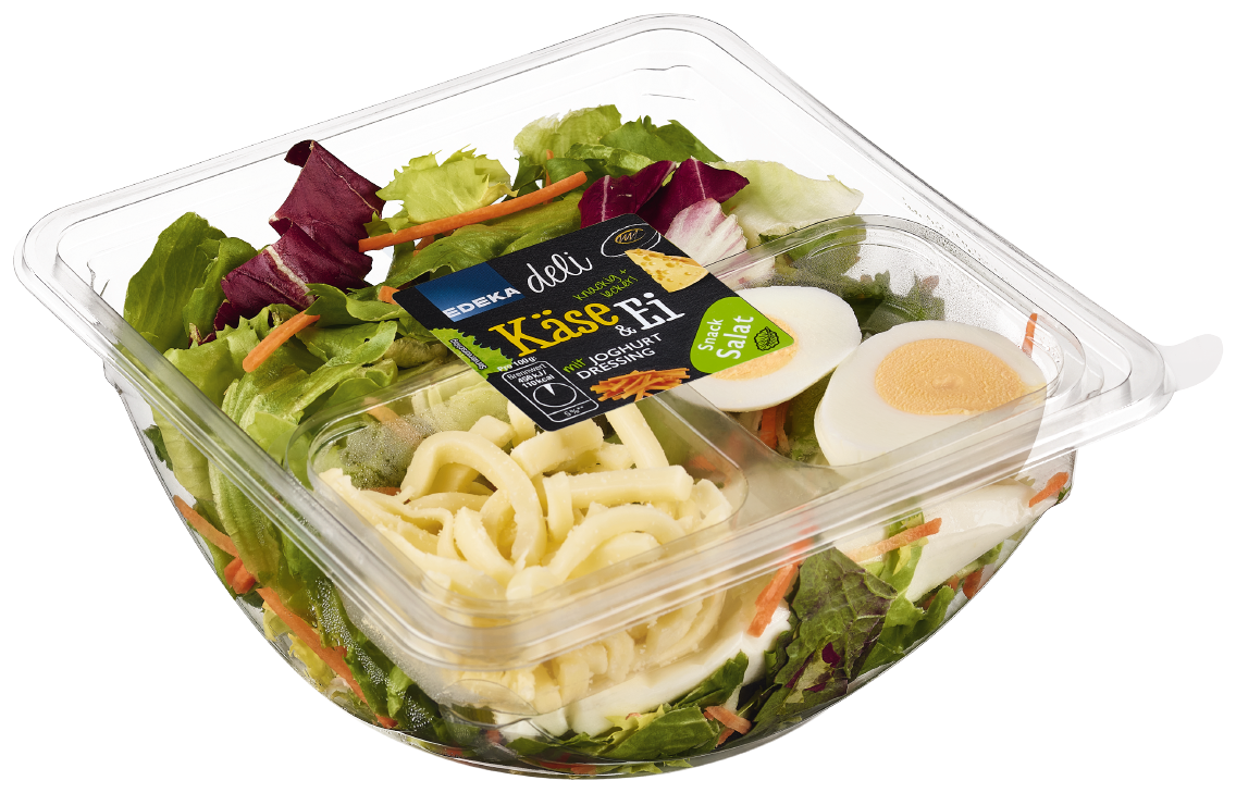 EDEKA Herzstücke Salatschale Käse & Ei