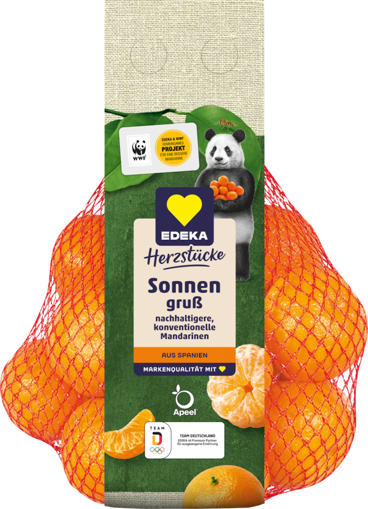 EDEKA Herzstücke, WWF, Apeel Mandarinen