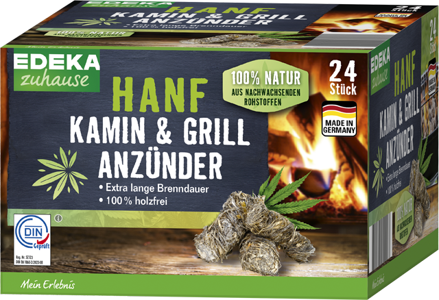 EDEKA zuhause Hanf-Anzündwolle