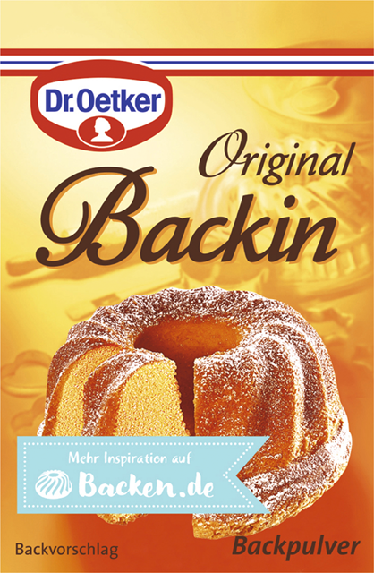 Dr. Oetker Original Backin Backpulver oder Vanillin Zucker 
