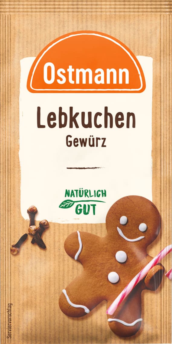 Ostmann Lebkuchen-, Spekulatius Gewürz oder Pottasche