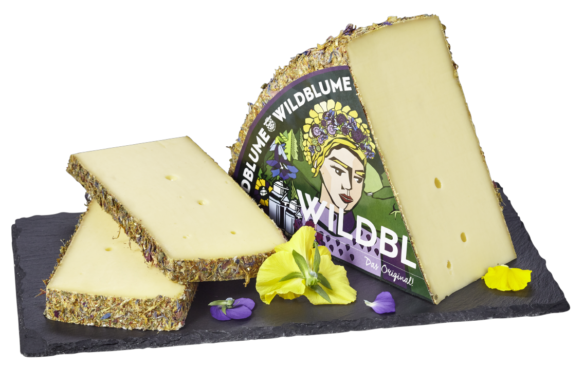 Baldauf Wildblume deutscher Schnittkäse aus Heumilch