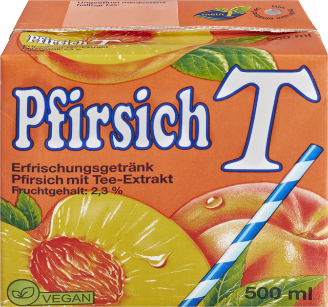 Pfirsich T Erfrischungsgetränk