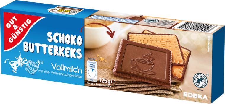 GUT&GÜNSTIG Schoko-Butterkeks